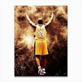 Shaquille O Neal Canvas Print