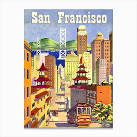 San Francisco Skyline 1 Canvas Print
