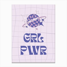 Girl Power Canvas Print