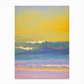 Elafonisi Beach, Crete, Greece Bright Abstract Canvas Print