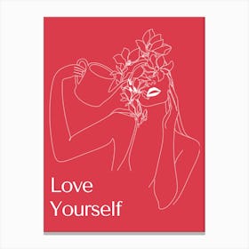 Love Yourself Canvas Print