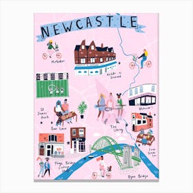 Newcastle Canvas Print