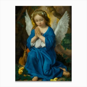 Angel Of The Forest Canvas Print