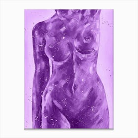 Purple Ivy Canvas Print
