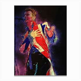 Spirit Of David Bowie Was Ziggy Stardust Canvas Print