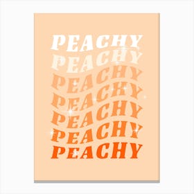 peachykeen Canvas Print