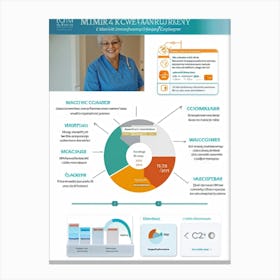 A Detailed Information Graphics Showing The Comprehensive Care Pathway Balancing Health Management Canvas Print