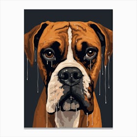 Boxer Dog 5 Canvas Print