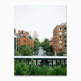 Meet Me On The High Line Nyc Canvas Print