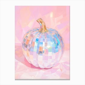 Holographic Pumpkin Canvas Print