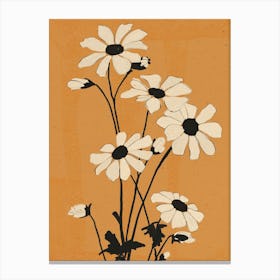 Daisy Flowers 7 Canvas Print
