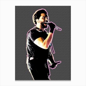 Art Weeknd Canvas Print