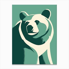 Bear Illustration 4 Canvas Print