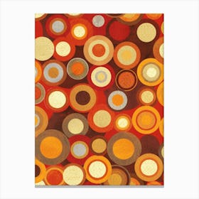 Abstract Circles 116 Canvas Print