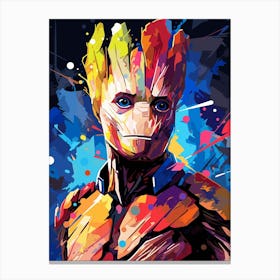 Guardians Of The Galaxy Groot 1 Canvas Print