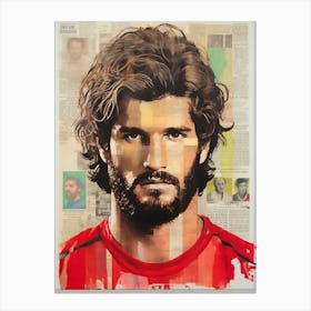 Alisson Becker (3) Canvas Print