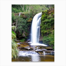 Garrawilla National Park Waterfall, Australia Majestic, Beautiful & Classic (1) Canvas Print