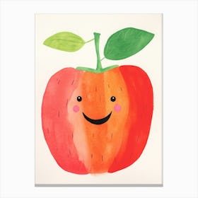Friendly Kids Bell Pepper 2 Canvas Print