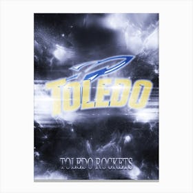 Toledo Rockets Canvas Print