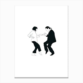 Couple Dancing 1 Canvas Print