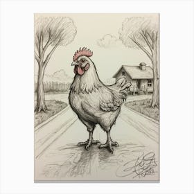 Rooster 1 Canvas Print