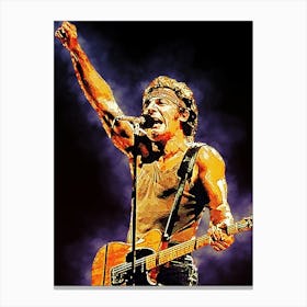 Bruce Springsteen  Canvas Print