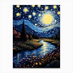 Starry Night Canvas Print