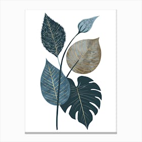 Leaf Print Canvas Print
