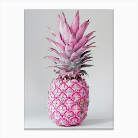 Pink Pineapple 4 Canvas Print