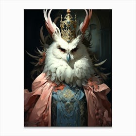 Owl King Canvas Print