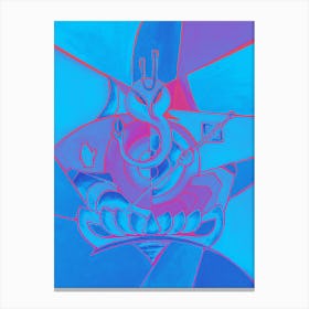 Trending unique oil painting of Ganesha by DollyJ Canvas Print