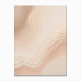 Beige Abstract Background Canvas Print