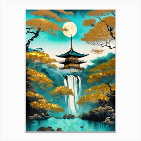 Japanese Landscape Painting (12) Canvas Print