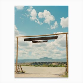 Ghost Ranch X on Film Canvas Print
