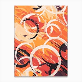 Abstract Circles 7 Canvas Print