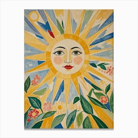 Sun no1 Canvas Print