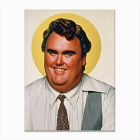 John Candy Retro Collage Movies Canvas Print