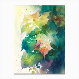 Pacific Poison Ivy Pop Art 2 Canvas Print