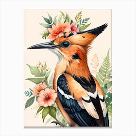 Hickory Woodpecker Canvas Print