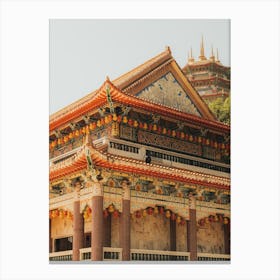 Chinese Temple 2 Canvas Print