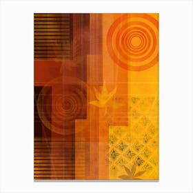 Autumn Abstract Canvas Print