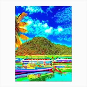 Palawan Philippines Pop Art Photography Tropical Destination Canvas Print