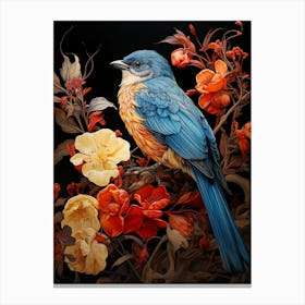 Blue Bird 2 Canvas Print