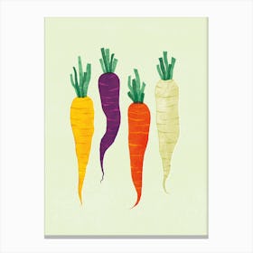 Heritage Carrots Canvas Print