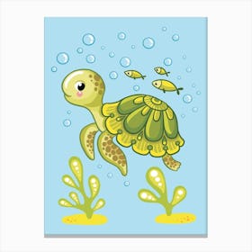 Sea Turtle Canvas Print