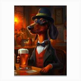 Dachshund 1 Canvas Print