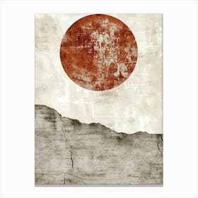 Stone Bauhaus Canvas Print