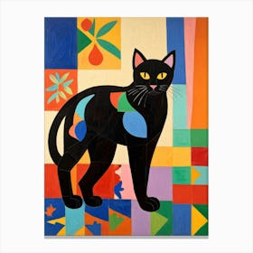 Black Cat 1 Canvas Print