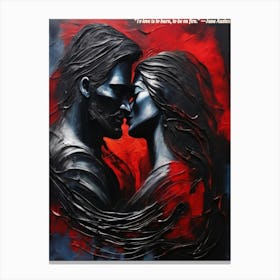 Lovers 1 Canvas Print