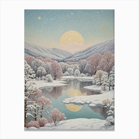 Winter Reflections Canvas Print